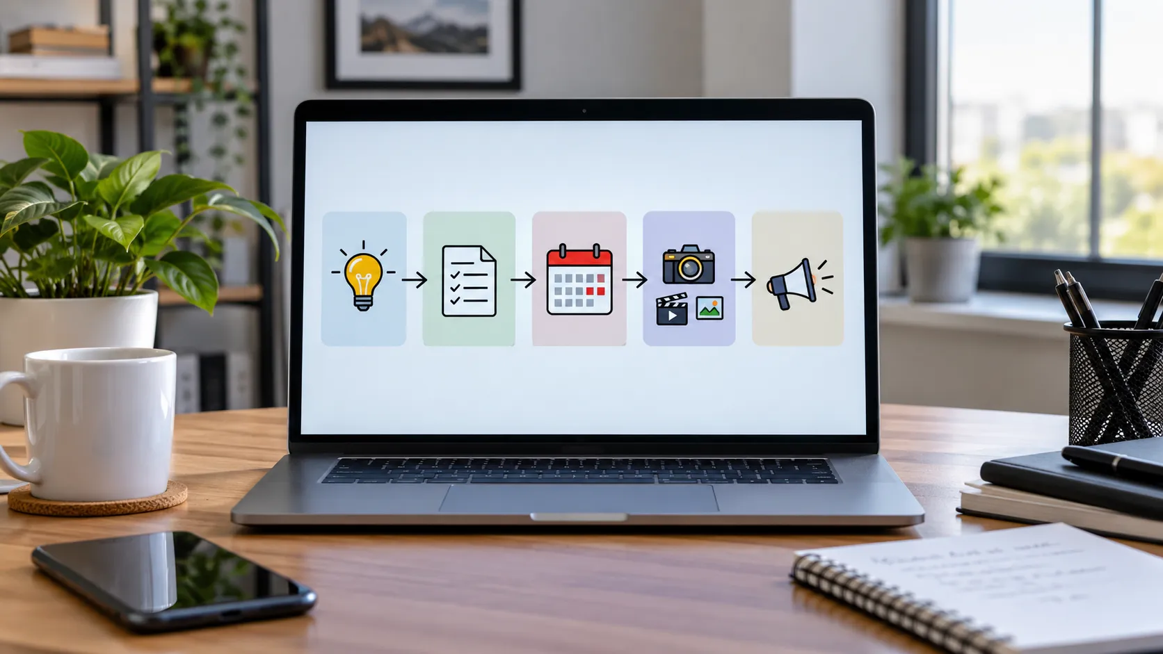 Cara Membuat Kalender Konten
